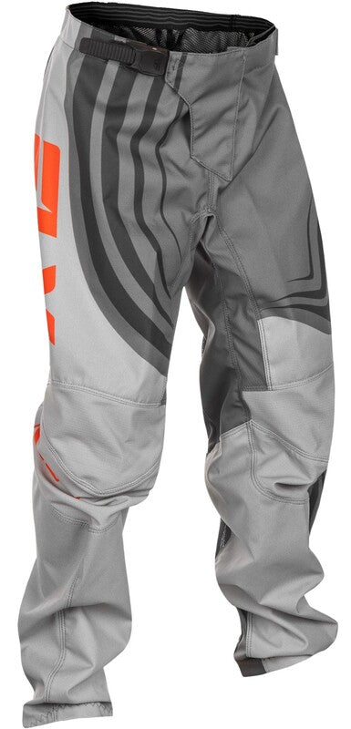 Fly Racing F-16 jeugd broek-grijs/oranje 378-23322