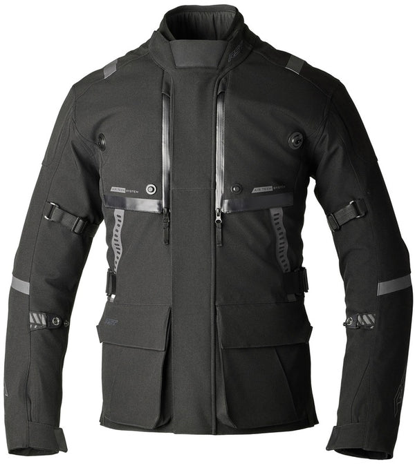 Eerste textiel mc-jacket pro-serie Vulcan Black