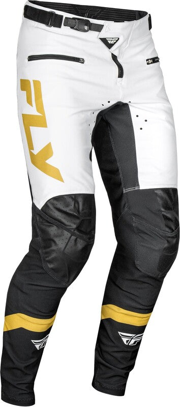 Fly Racing Rayce Bicycle Pants - Wit/zwart/goud 378-06528