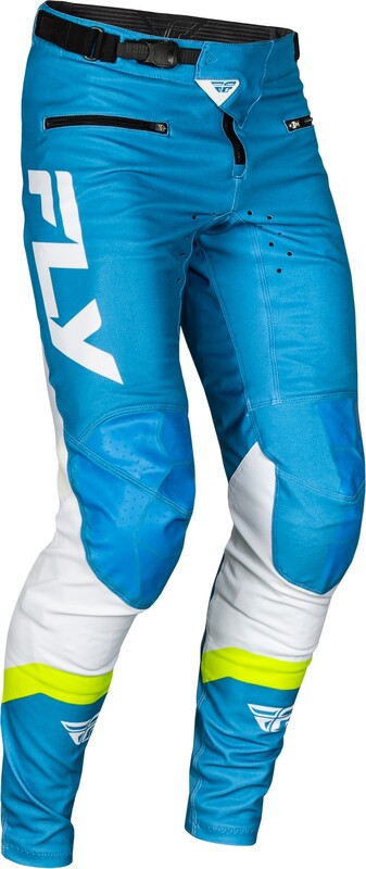 Fly Racing Rayce Bicycle Youth Pants - bleu / blanc / lime vert 378-0622