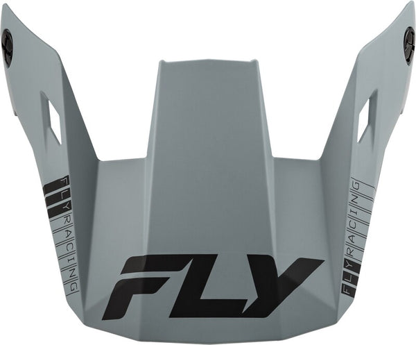 Fly Racing Rayce Youth Bicycle Peak - Matte Gray 73-91147
