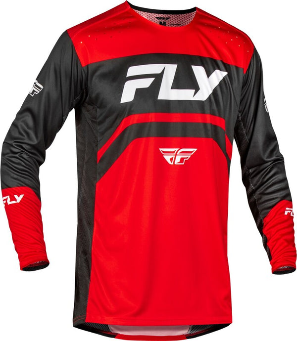 Fly Racing Rayce Bicycle Jersey - Rood/zwart/wit 378-054X