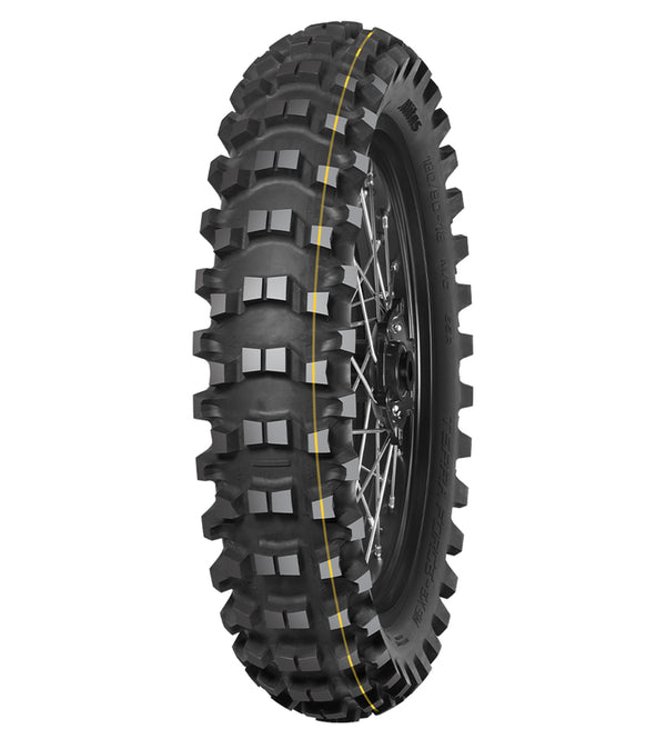 Mitas Tire Terra Force-Ex XT 120 / 90-18 65m TT Super (Terrain Xtreme) Jaune