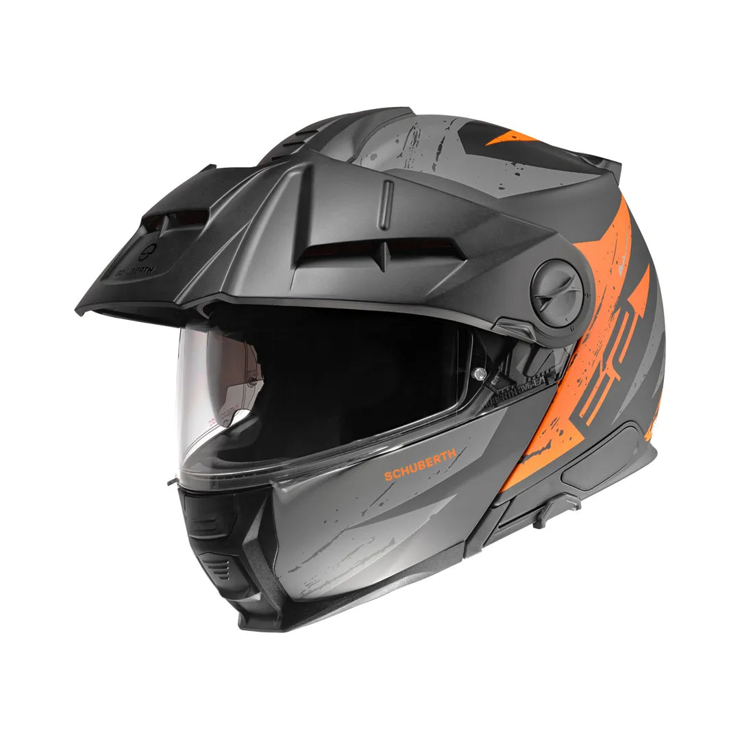 Schuberth Öppningsbar Mc-Hjälm E2 Explorer Orange