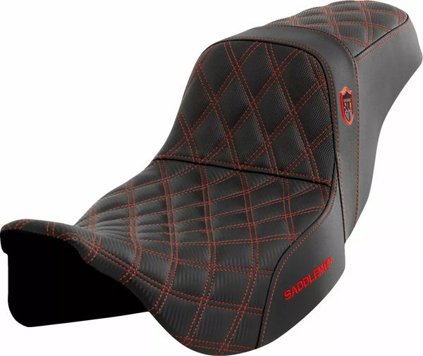 Saddlemen Seat Pro Series Sdc Flt 08 -Up - SC80807Red