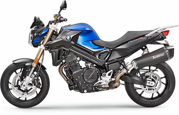 AKRAPOVIC MUFFLER BLK TI F800R/GT S-B8SO7-HZAABL