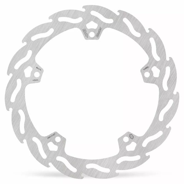 Moto-master remschijf vlam achter 110893