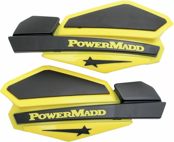 PowerMadd Handguards -ster YW/BK 34206