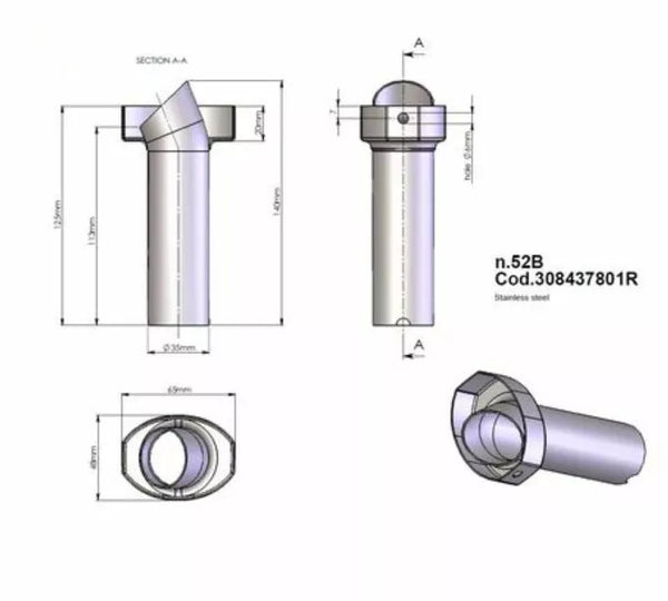 Leovince DBKILL 52B 308437801R