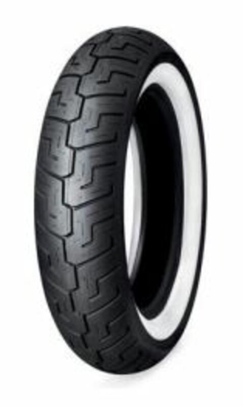 Dunlop Tire D401F WWW (Harley-D) Wide-White-Sgewall 100/9 M/C 57H TL