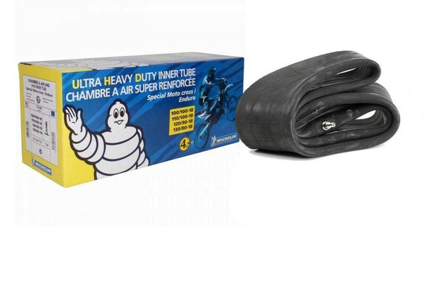 Michelin Innenrohr Offroad (18 UHD-Mittelventil TR4) 100/100-18, 110/100-18, 120/90-18, 130/80-18 4 mm dick