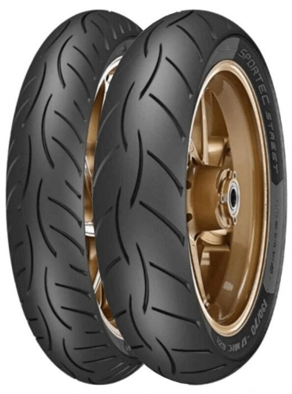Metzeler Tire Sportec Street 2 (f / R) 70/90-17 M / C 38S TL 