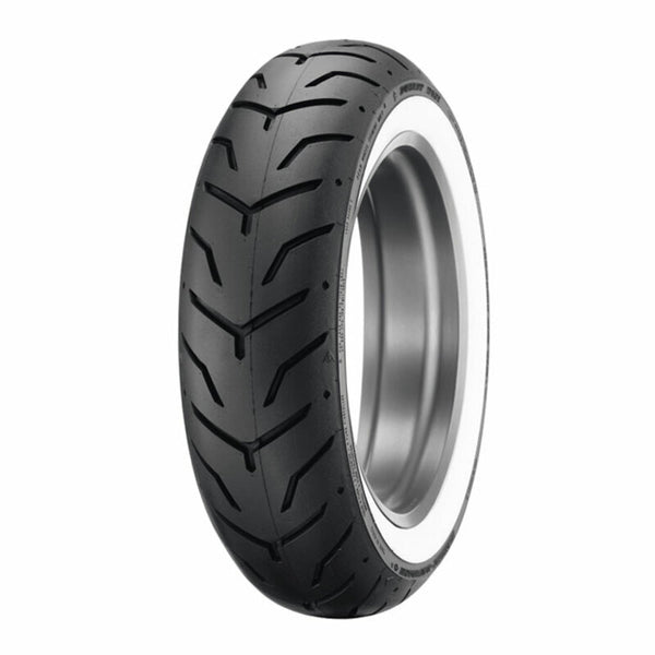 Dunlop Tire D407 (Harley-D) www white-white-wall 180/65 b 16 m / c 81h tl
