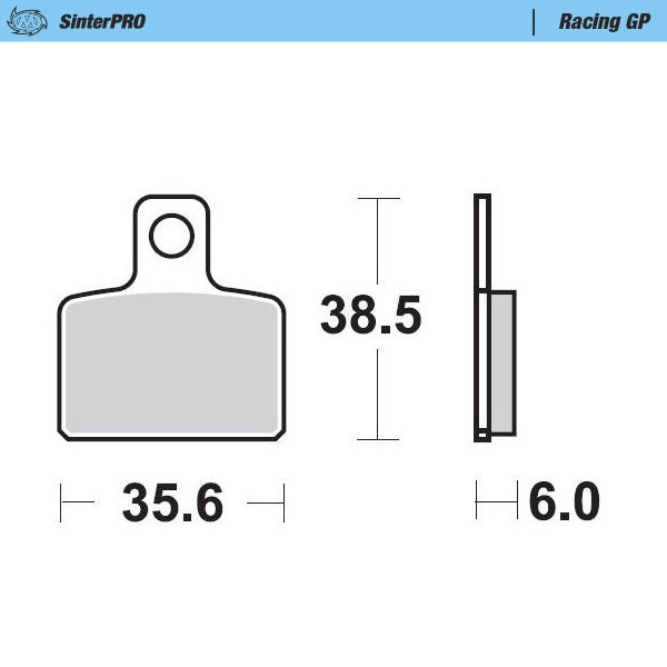 Moto-Master Freed Pad Racing GP 099212