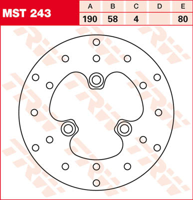 TRW -Rotor TRW MST243 MST243
