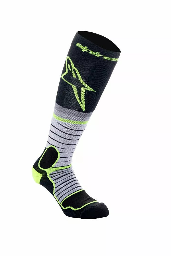 Alpinestars (MX) Socken MX Pro BLK/GY/YLW S 4701524-175-S