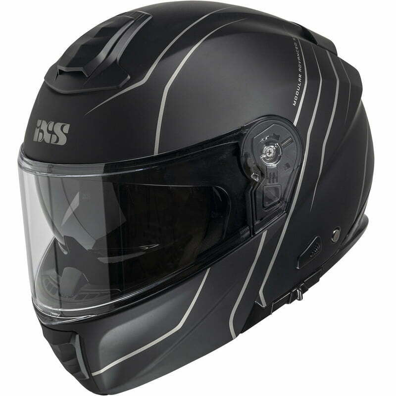 IXS Öffnen MC Helm IXS460 FG 2.0 Schwarz /Grau