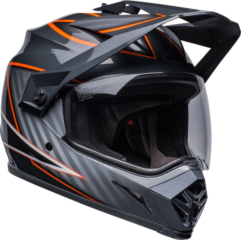 Bell Adventure Mc-Helm MX-9 Adventure Mips Schwarz /Orange 