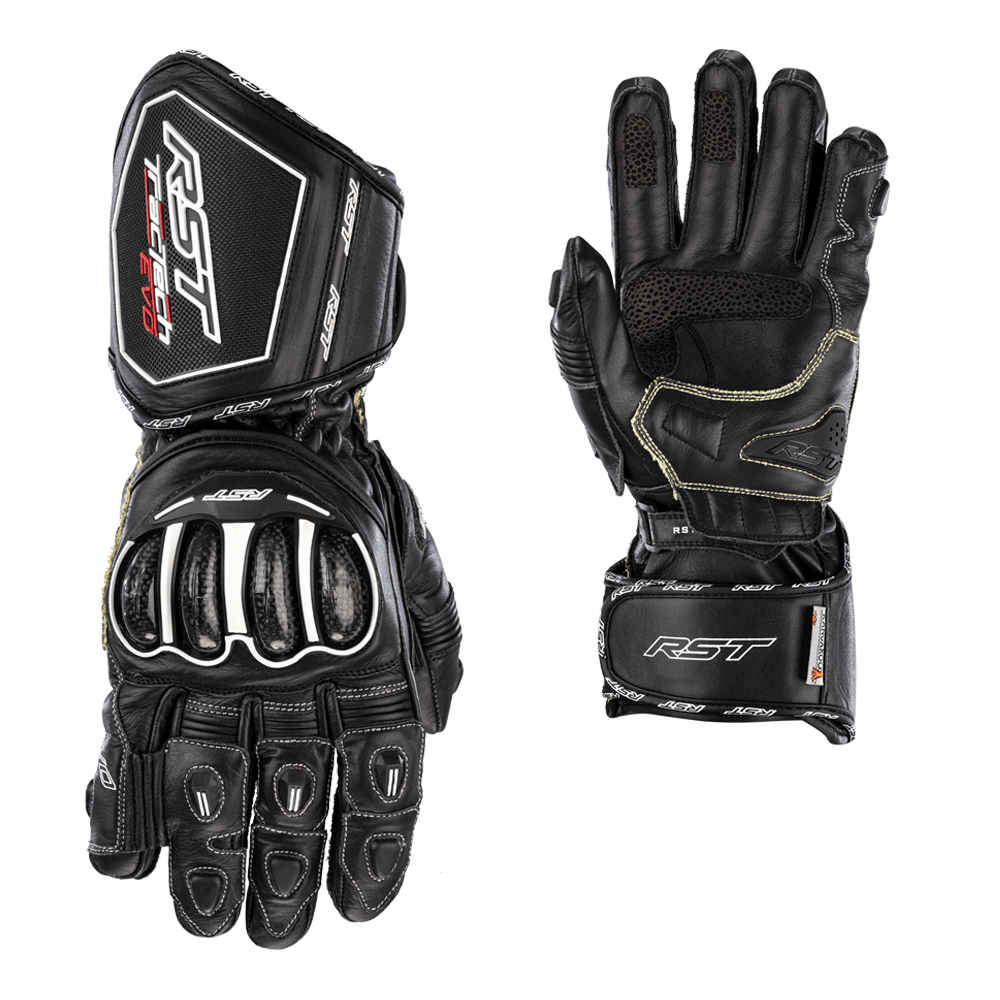 RST Sport Mc-Gloves Tractech Evo 4 schwarz