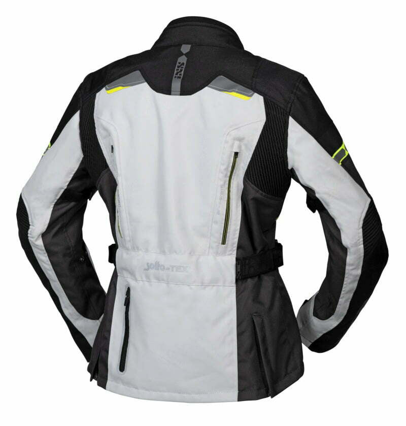 iXS Damen Textil Motorradjacke Liz ST Grau 