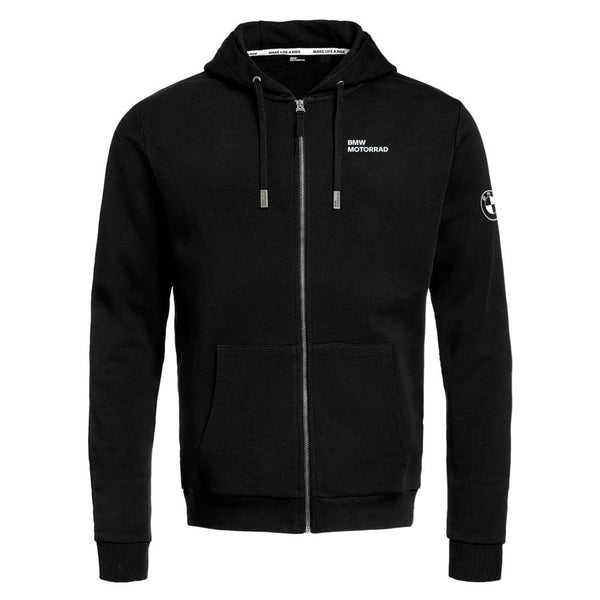 BMW Zip Hoodie macht das Leben zu einer Fahrt schwarz