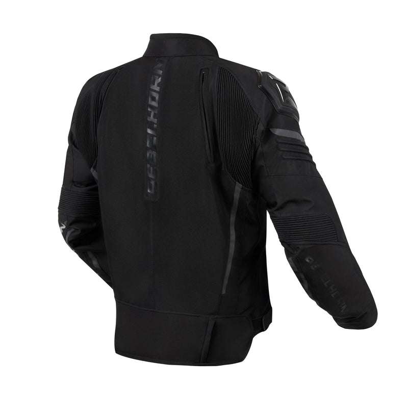 Rebelhorn Textile MC Jacke Vandal schwarz