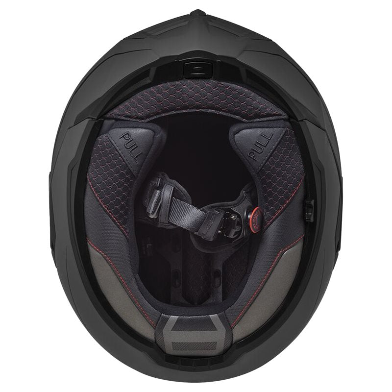 LS2 Openable MC helmet Advant Matt Black