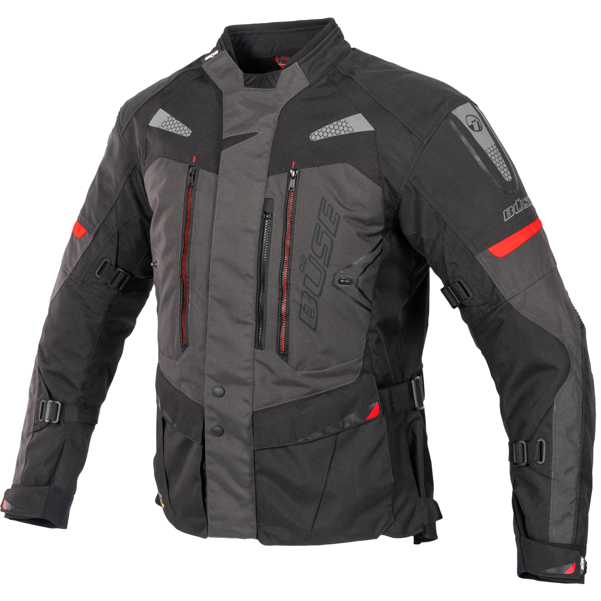 Buse Dam Textile MC jacket Monterey Gray