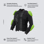 Rebelhorn Textile MC-Jacket-Bereich Anthrazit