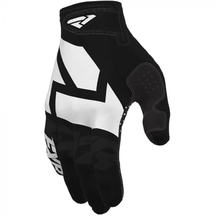 FXR Kids Cross Mc-Gloves koppelingsriem mx 20 zwart/wit