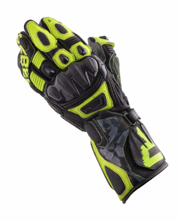 Rebelhorn Sport MC Gloves Rebel Black /Flu