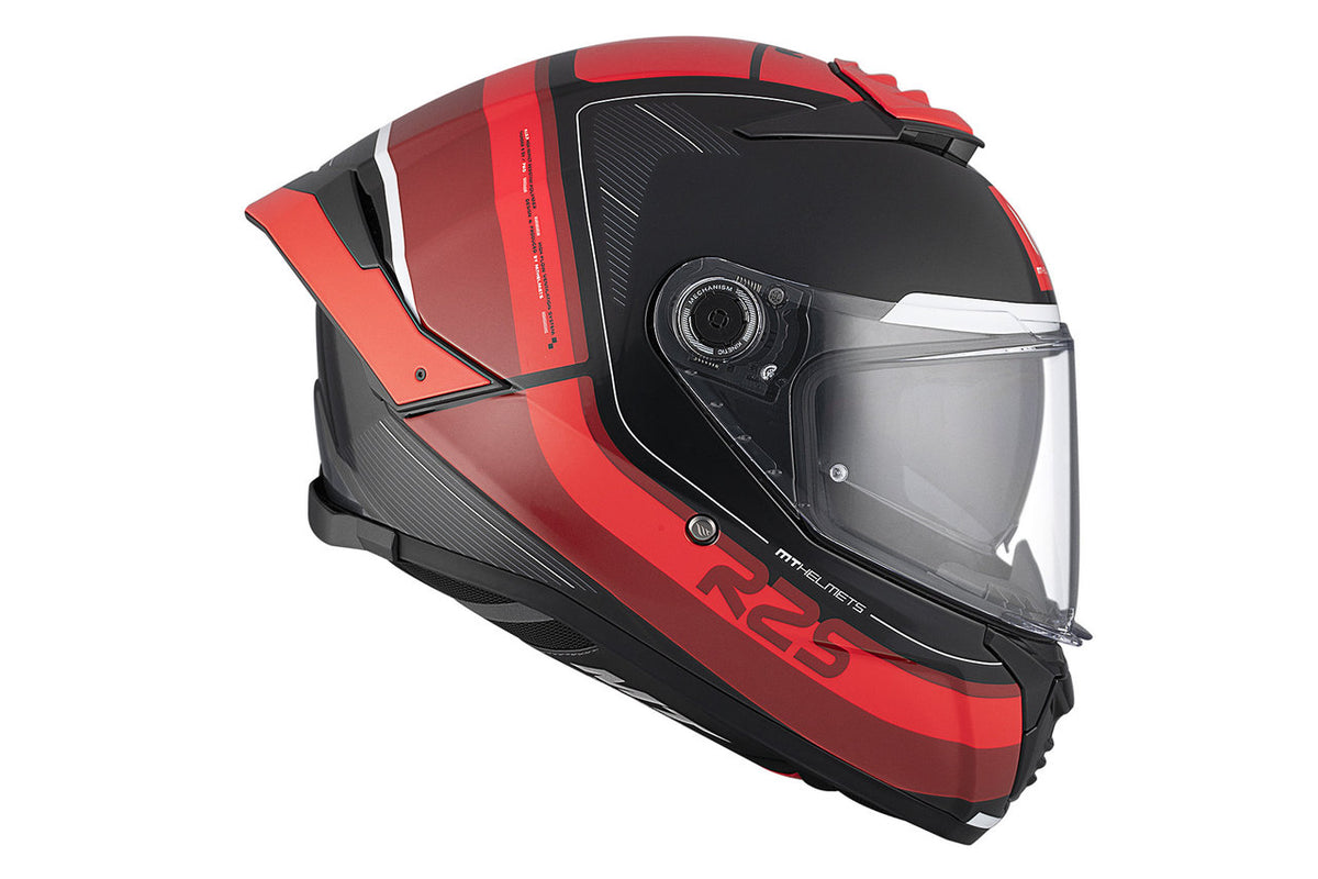 MT Helme Integral MC Helm Donner 4 SV R25 Rot