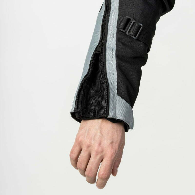 Ozone Textile MC-Jacket Tour III Grau /Grippe