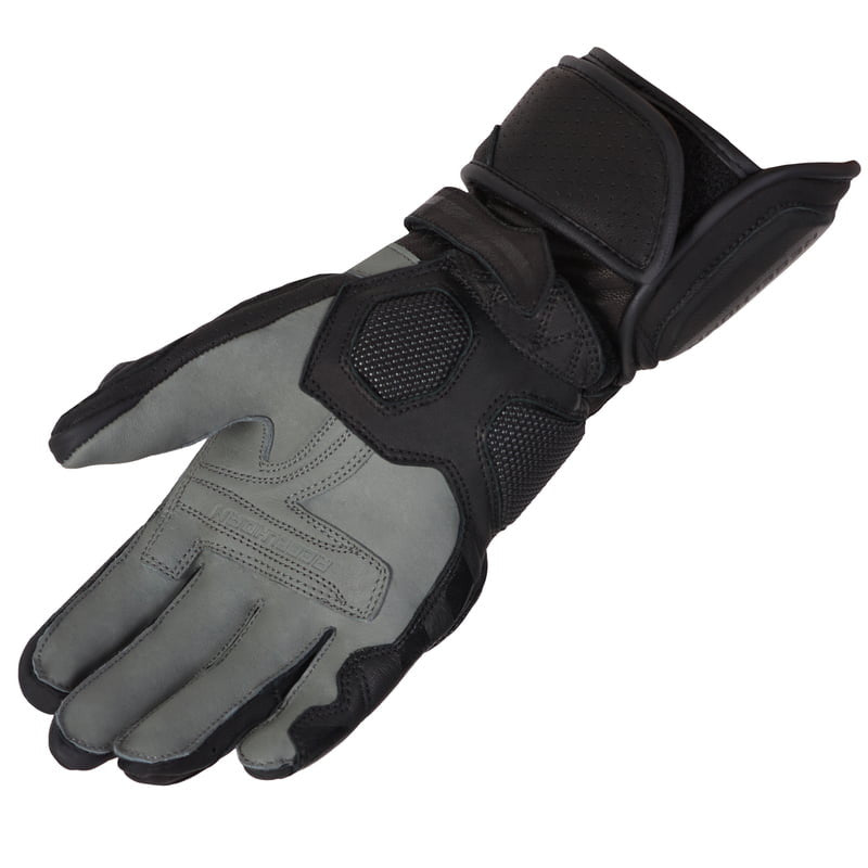 Rebelhorn MC-Sport-Handschuhe Kämpfer Schwarz