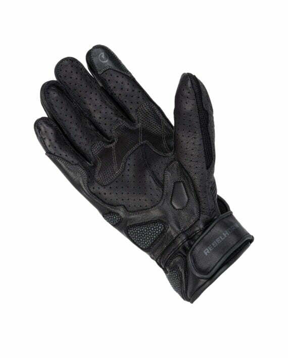 Rebelhorn Women MC Handschuhe Flux II Schwarz