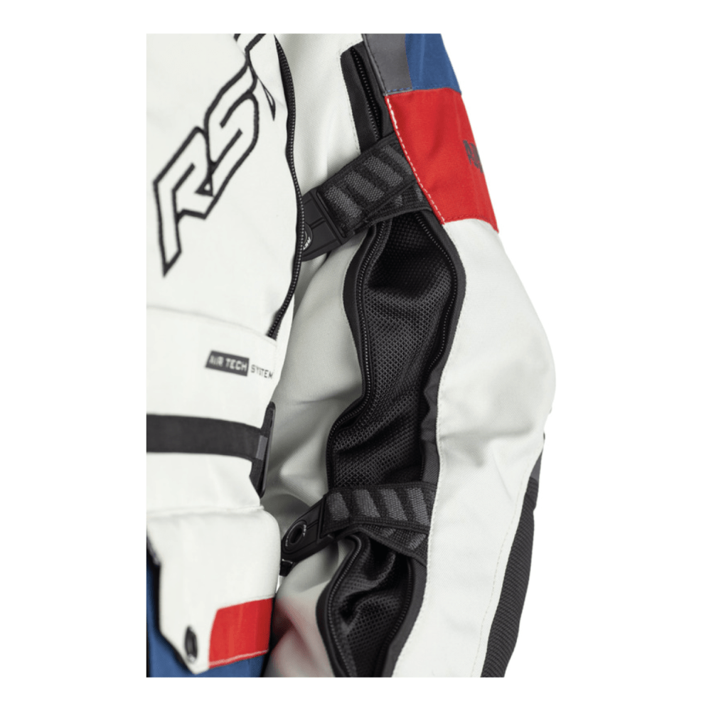 RST Textile MC-Jacket Adventure-X Blue /Rot