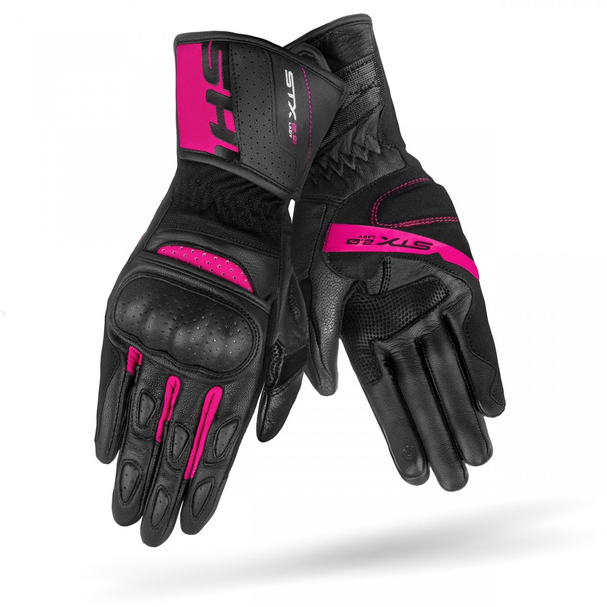 Shima Ladies Mc-Gloves STX 2.0 Black /Pink