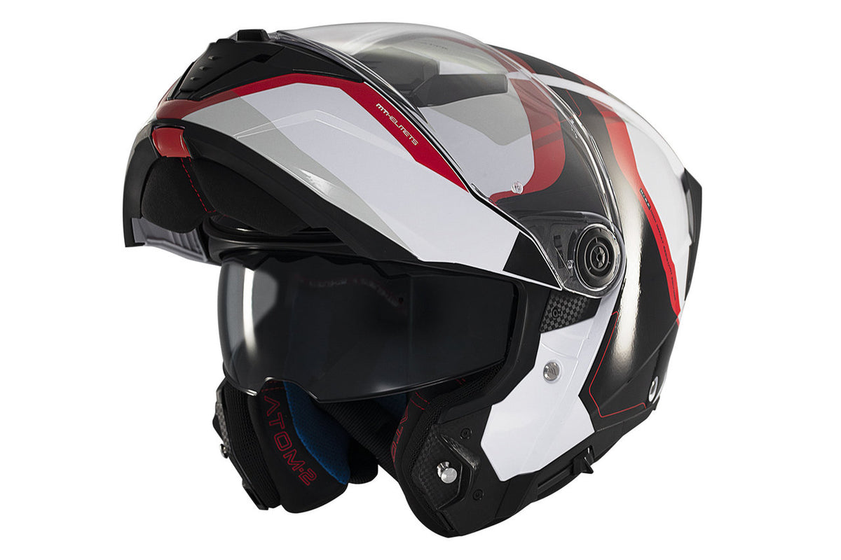 MT Helmets Öppningsbar Mc-Hjälm Atom 2 SV Emalla B0