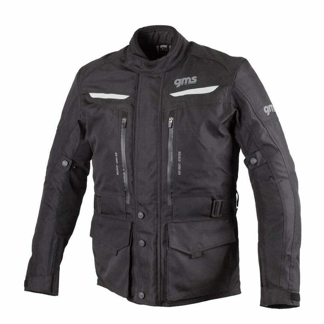 GMS Textile MC Jacke Ausrüstung schwarz