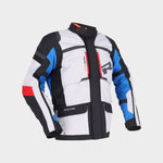 Richa Gore-Tex® Textile MC Jacket Brutus Gray /Red /Blue