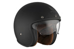 Mt Helmets Open MC Helmet Le Mans 2 Solid Matt Black