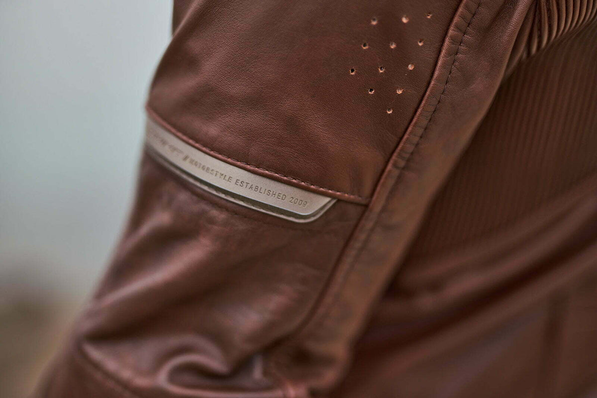 Shima Mc-Leather Jacke Hunter+ 2,0 Brown