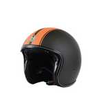 Bayard Open MC Helmet XP-18 S Zwart /Oranje