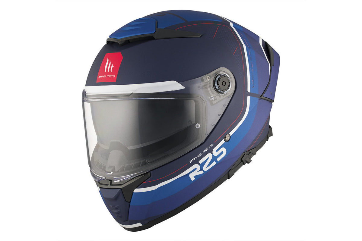 MT Helme Integral MC Helm Donner 4 SV R25 Rot