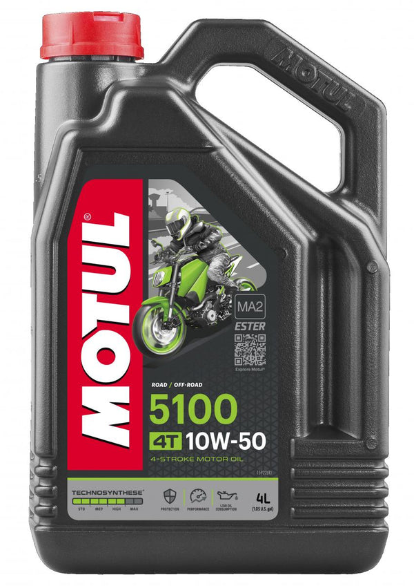 MOTUL 5100 4T 10W-50 4 L (4 PCS / Cardboard)