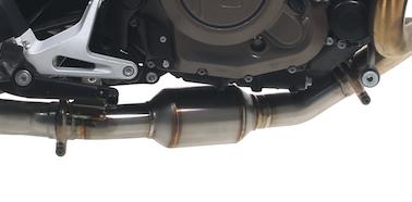 Husqvarna Vitpilen 70118/19 Groupement en acier inoxydable sans catalyseur pour les silencieux d'origine ou flèches