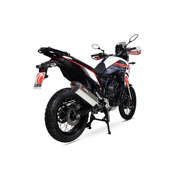 Yamaha Tenere 700 2019-2020 SECKET SECKET SECKELE SLAP-EINE TITANIUM-HELTE