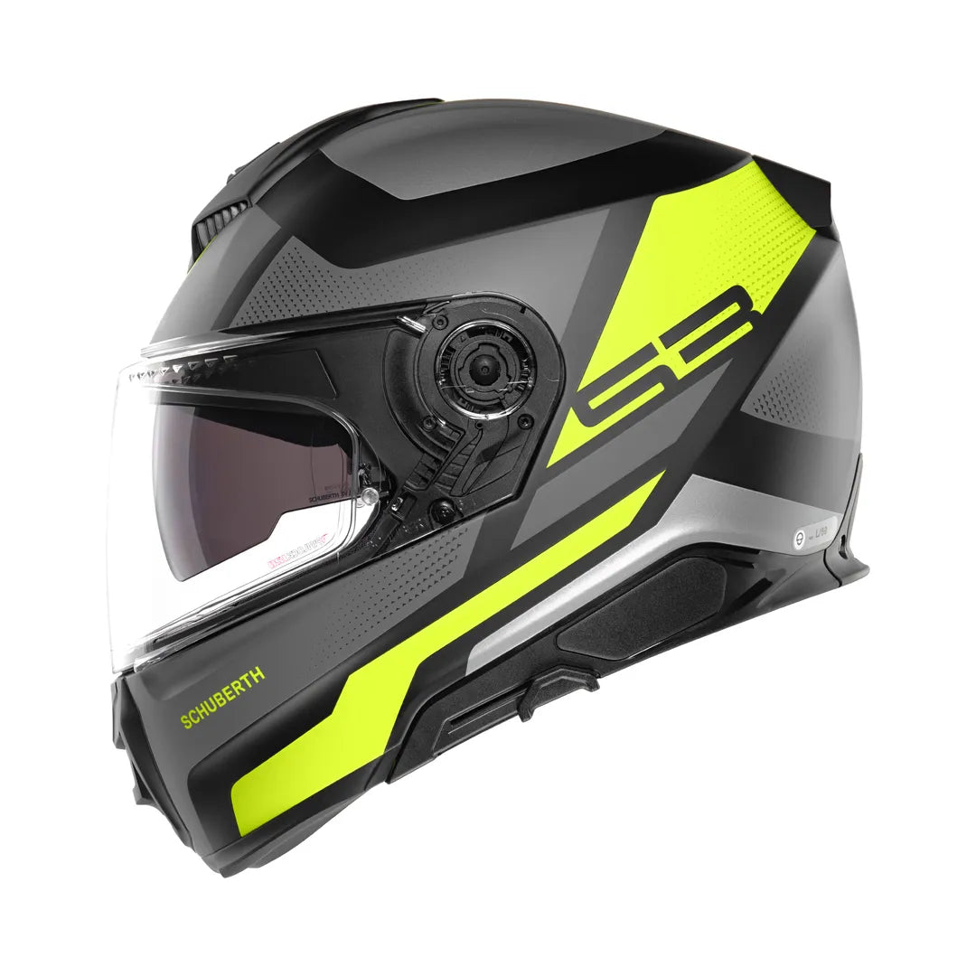 Schuberth Integral Mc-Hjälm S3 Daytona Svart /Flu