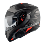 MT Helmet's openable MC helmet atom Matt Black