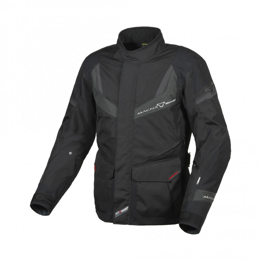 Macna Textile MC Jacke Rancher Schwarz